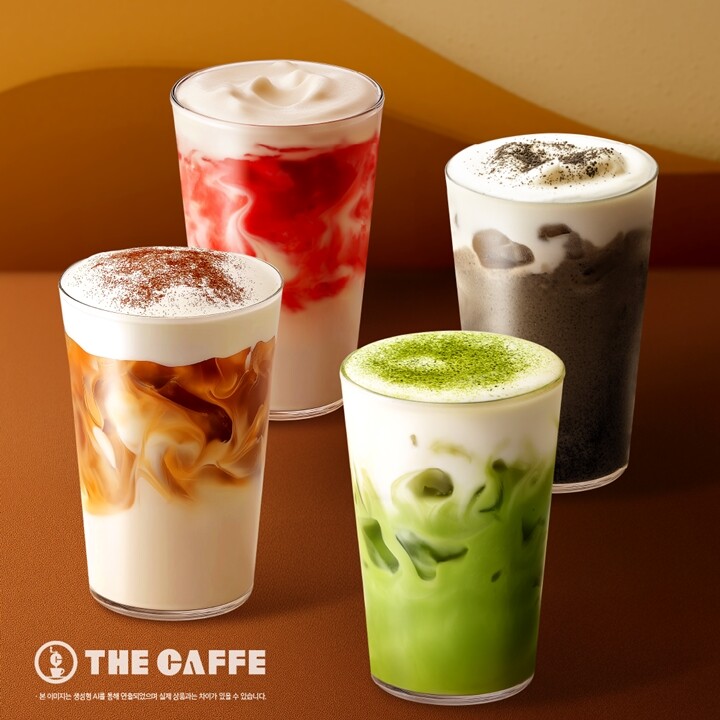 이랜드이츠 더카페, 크림라떼 신메뉴 ...