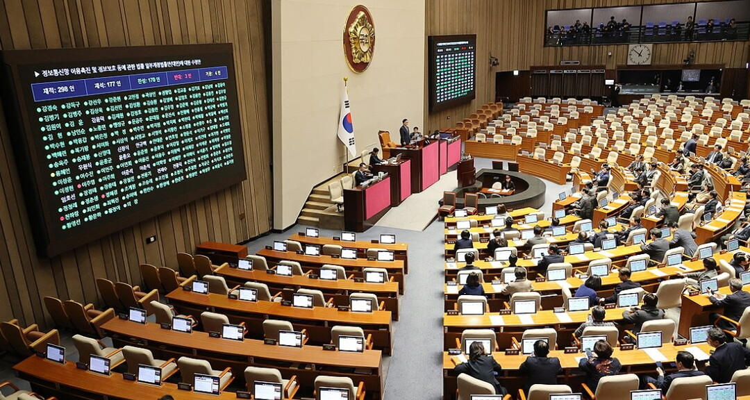 미 국무부, 한국 국회 통과 정통망법...