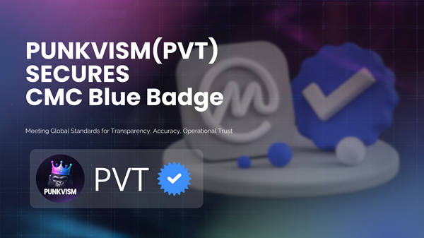 펑크비즘 PVT, 코인마켓캡(CMC)...