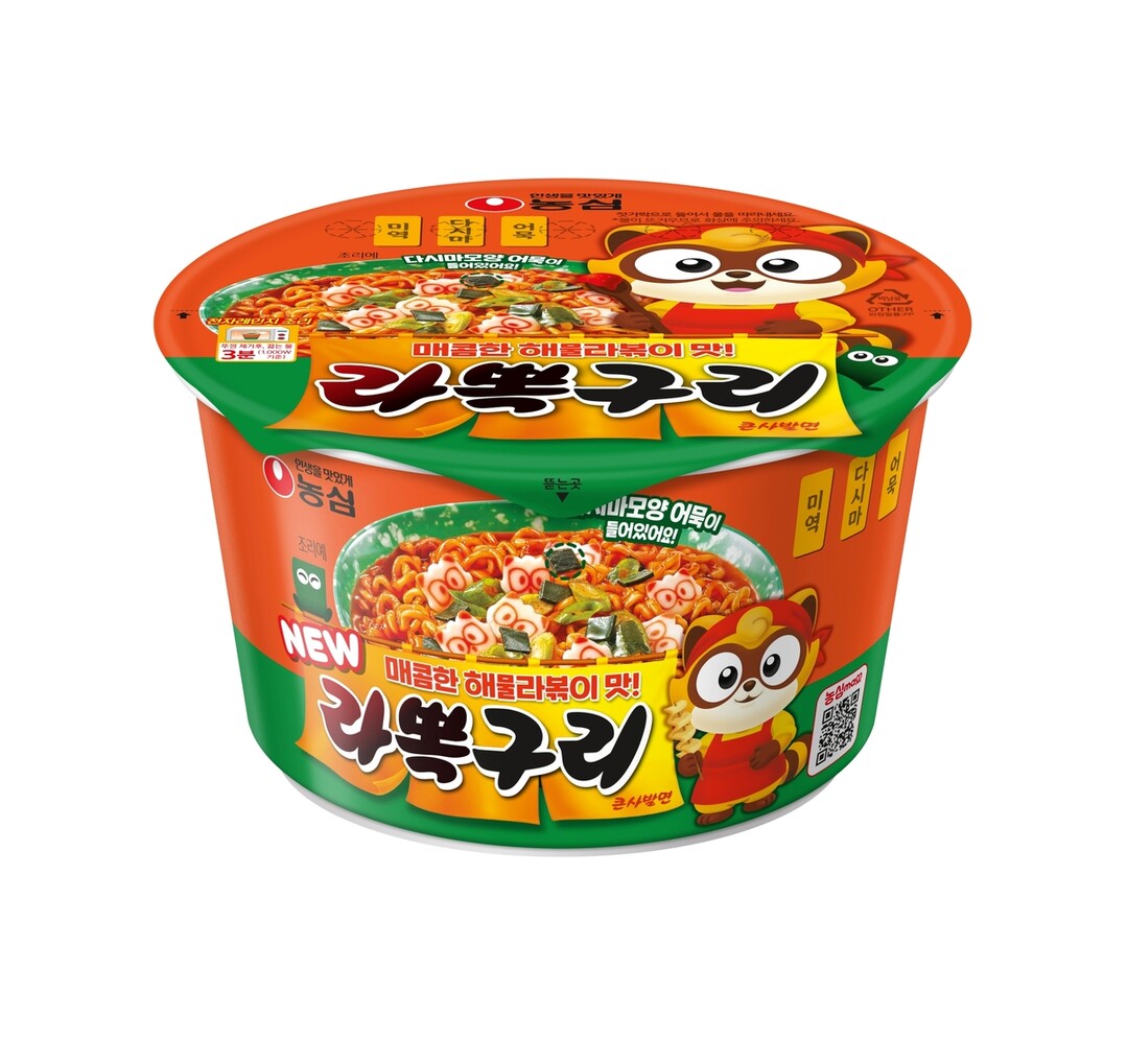 농심, 라볶이와 너구리의 조합 