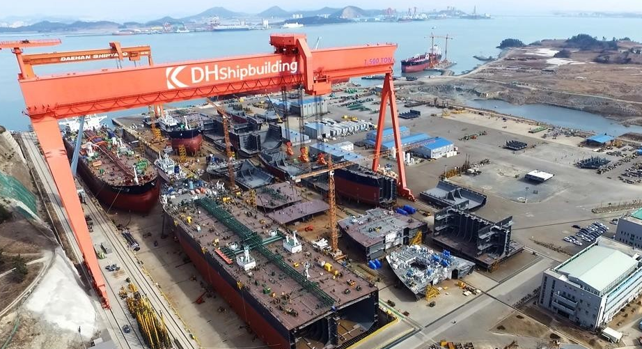 대한조선, 전남 영암공장서 