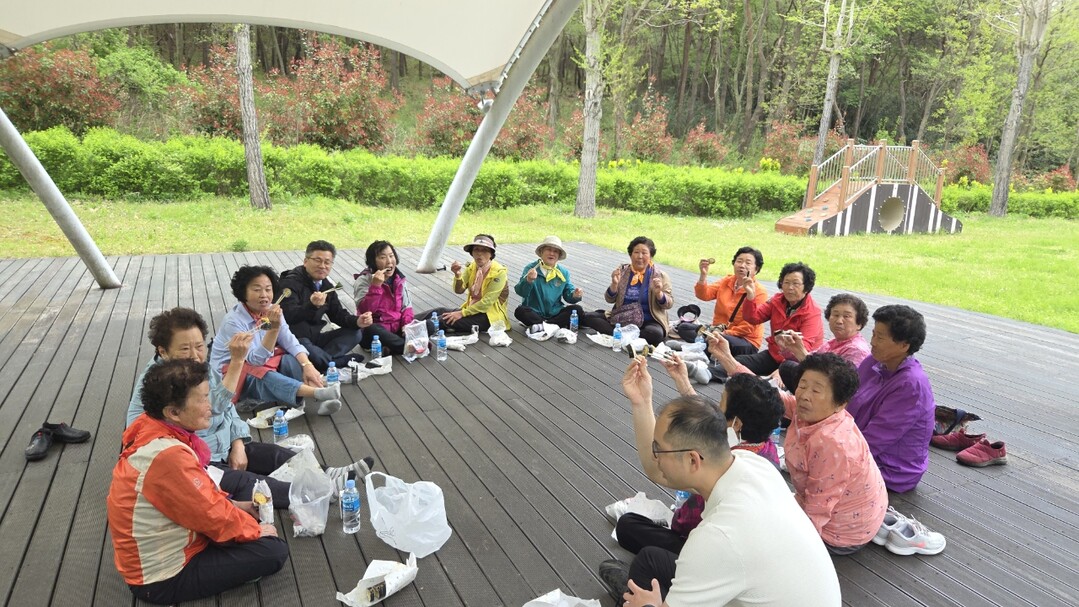 고창군 아산면, 노인일자리사업 참여자...